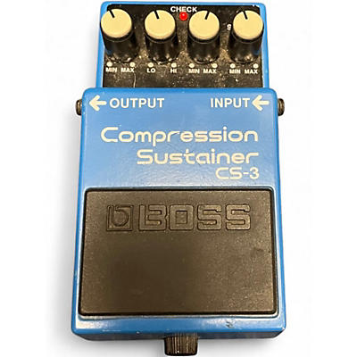 Used BOSS CS3 Compressor Sustainer Effect Pedal