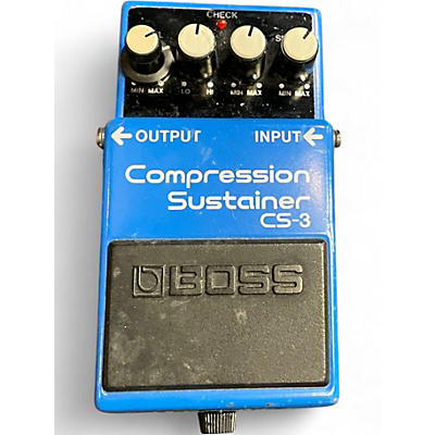Used BOSS CS3 Compressor Sustainer Effect Pedal
