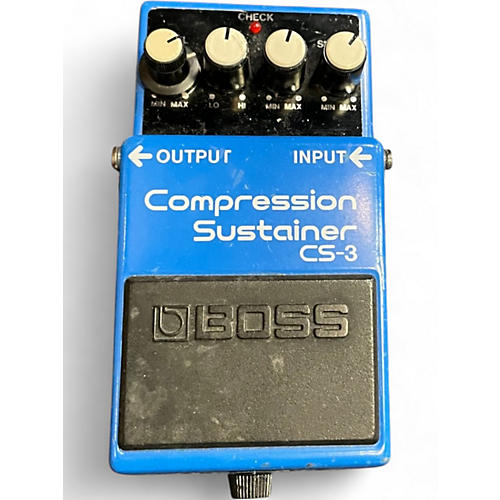 Used BOSS CS3 Compressor Sustainer Effect Pedal