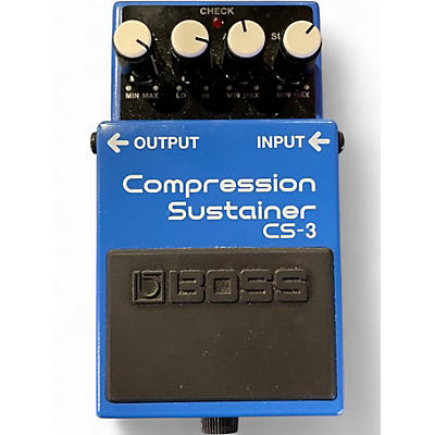 Used BOSS CS3 Compressor Sustainer Effect Pedal