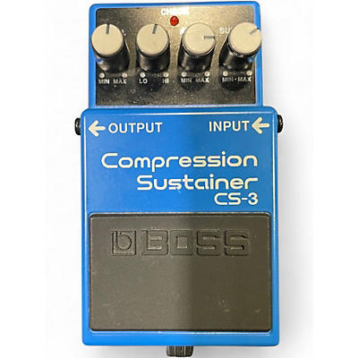 Used BOSS CS3 Compressor Sustainer Effect Pedal