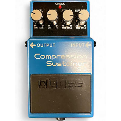Used BOSS CS3 Compressor Sustainer Effect Pedal