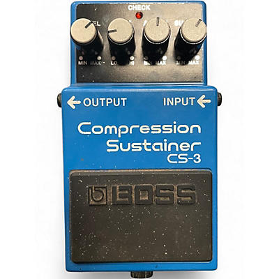 Used BOSS CS3 Compressor Sustainer Effect Pedal