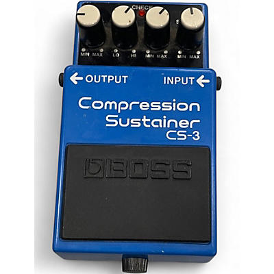 Used BOSS CS3 Compressor Sustainer Effect Pedal