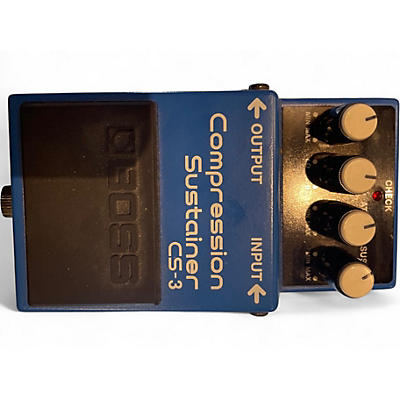 Used BOSS CS3 Compressor Sustainer Effect Pedal