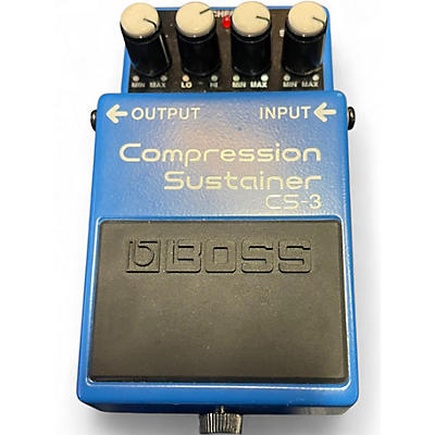 Used BOSS CS3 Compressor Sustainer Effect Pedal