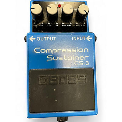 Used BOSS CS3 Compressor Sustainer Effect Pedal