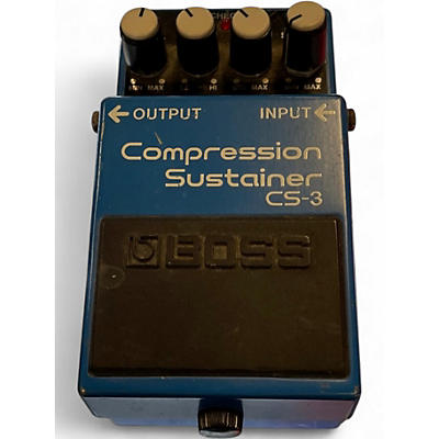 Used BOSS CS3 Compressor Sustainer Effect Pedal