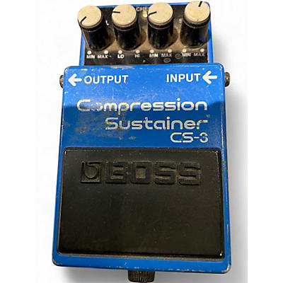 Used BOSS CS3 Compressor Sustainer Effect Pedal