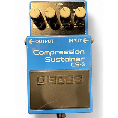 Used BOSS CS3 Compressor Sustainer Effect Pedal