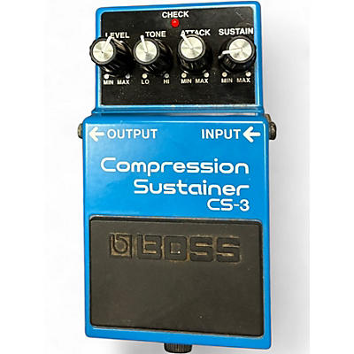 Used BOSS CS3 Compressor Sustainer Effect Pedal