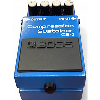 Used BOSS CS3 Compressor Sustainer Effect Pedal