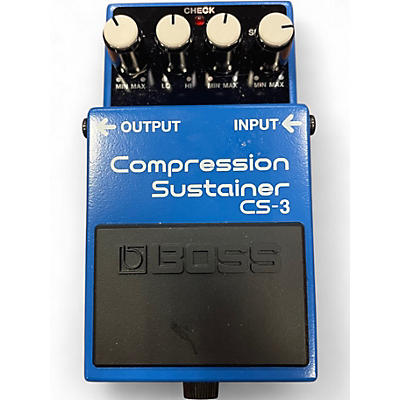 Used BOSS CS3 Compressor Sustainer Effect Pedal