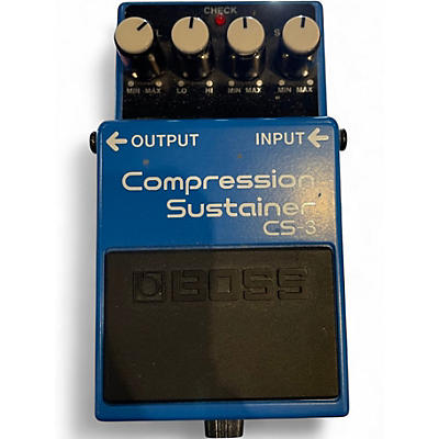 Used BOSS CS3 Compressor Sustainer Effect Pedal