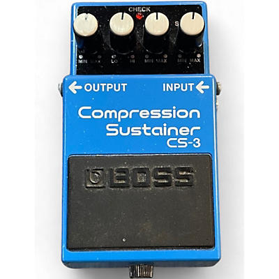 Used BOSS CS3 Compressor Sustainer Effect Pedal
