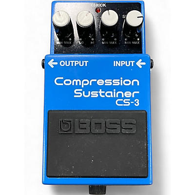 Used BOSS CS3 Compressor Sustainer Effect Pedal