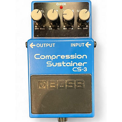 Used BOSS CS3 Compressor Sustainer Effect Pedal