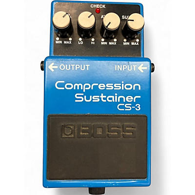 Used BOSS CS3 Compressor Sustainer Effect Pedal