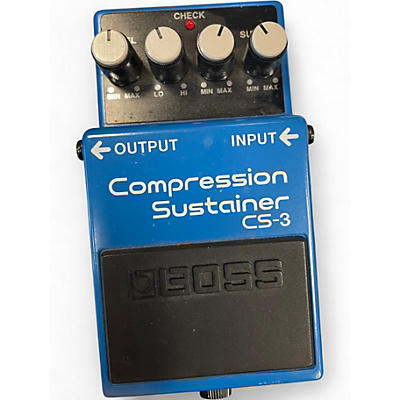 Used BOSS CS3 Compressor Sustainer Effect Pedal