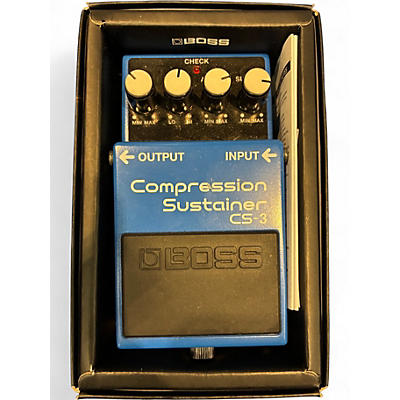Used BOSS CS3 Compressor Sustainer Effect Pedal