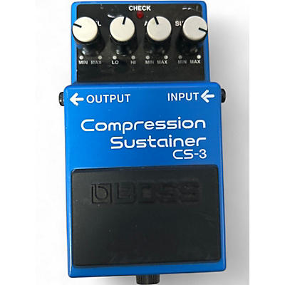 Used BOSS CS3 Compressor Sustainer Effect Pedal