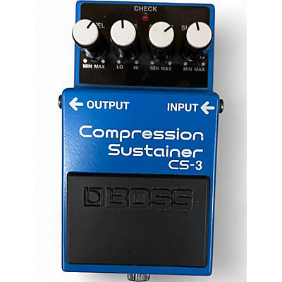 Used BOSS CS3 Compressor Sustainer Effect Pedal