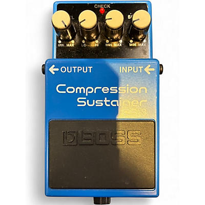 Used BOSS CS3 Compressor Sustainer Effect Pedal