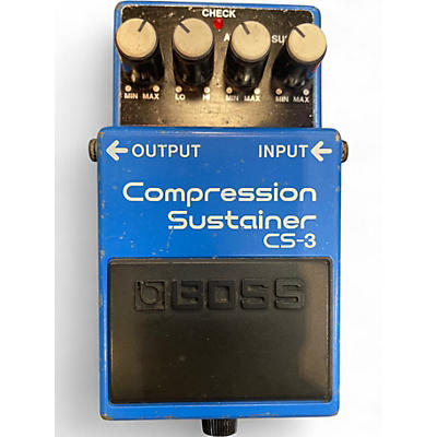 Used BOSS CS3 Compressor Sustainer Effect Pedal