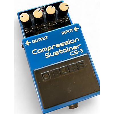 Used BOSS CS3 Compressor Sustainer Effect Pedal