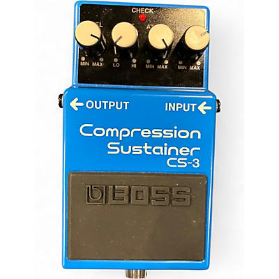Used BOSS CS3 Compressor Sustainer Effect Pedal
