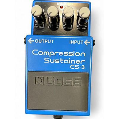 Used BOSS CS3 Compressor Sustainer Effect Pedal