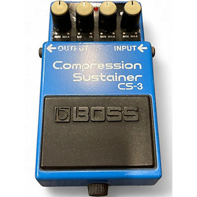 Used BOSS CS3 Compressor Sustainer Effect Pedal