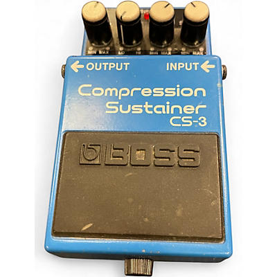 Used BOSS CS3 Compressor Sustainer Effect Pedal