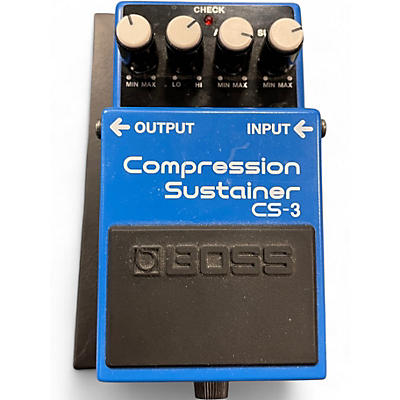 Used BOSS CS3 Compressor Sustainer Effect Pedal