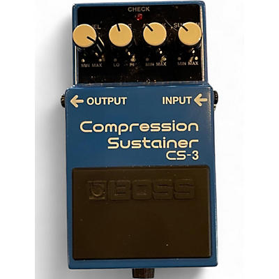 Used BOSS CS3 Compressor Sustainer Effect Pedal