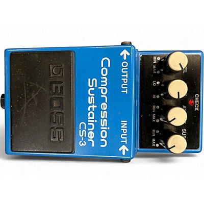 Used BOSS CS3 Compressor Sustainer Effect Pedal