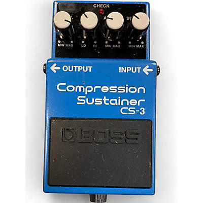 Used BOSS CS3 Compressor Sustainer Effect Pedal