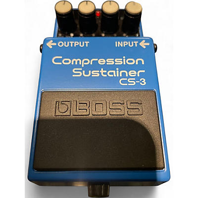 Used BOSS CS3 Compressor Sustainer Effect Pedal