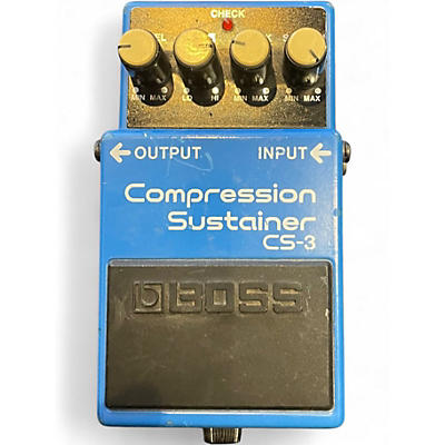 Used BOSS CS3 Compressor Sustainer Effect Pedal