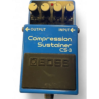 Used BOSS CS3 Compressor Sustainer Effect Pedal