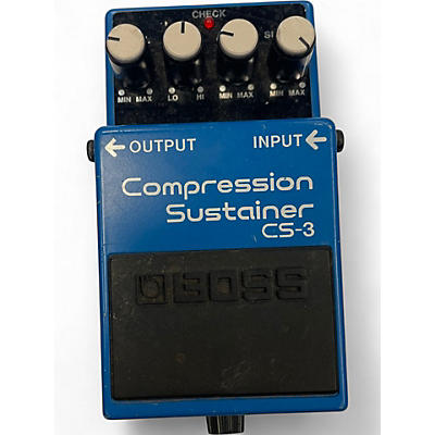 Used BOSS CS3 Compressor Sustainer Effect Pedal