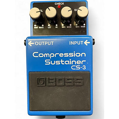Used BOSS CS3 Compressor Sustainer Effect Pedal
