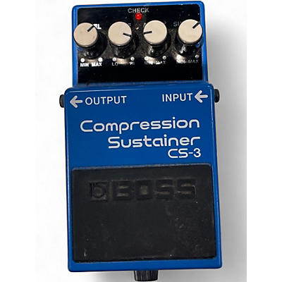 Used BOSS CS3 Compressor Sustainer Effect Pedal