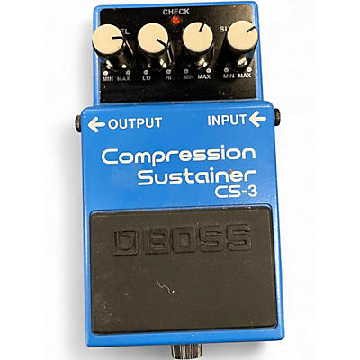 Used BOSS CS3 Compressor Sustainer Effect Pedal