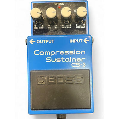 Used BOSS CS3 Compressor Sustainer Effect Pedal