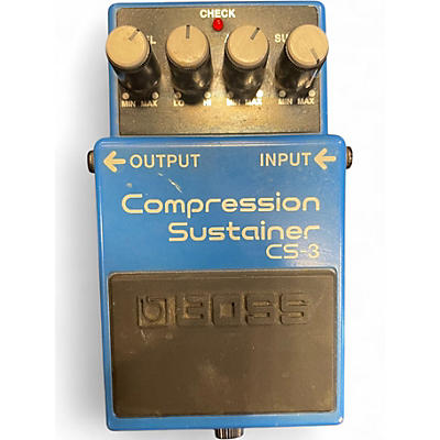 Used BOSS CS3 Compressor Sustainer Effect Pedal