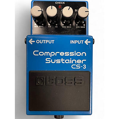 Used BOSS CS3 Compressor Sustainer Effect Pedal
