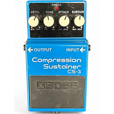 Used BOSS CS3 Compressor Sustainer Effect Pedal