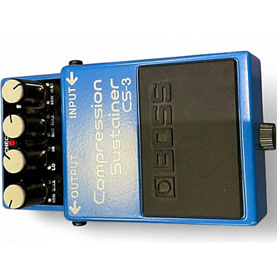 Used BOSS CS3 Compressor Sustainer Effect Pedal