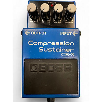 Used BOSS CS3 Compressor Sustainer Effect Pedal
